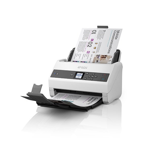 Epson Workforce DS-870 Led Scanning 600Dpi 65PPM/ 130Ipm 100 Sheet Adf