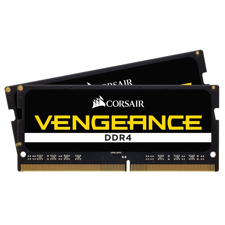 Corsair Vengeance RAM Module for Notebook - 16 GB (2 x 8GB) - DDR4-3200/PC4-25600 DDR4 SDRAM - 3200 MHz - CL22 - 1.20 V