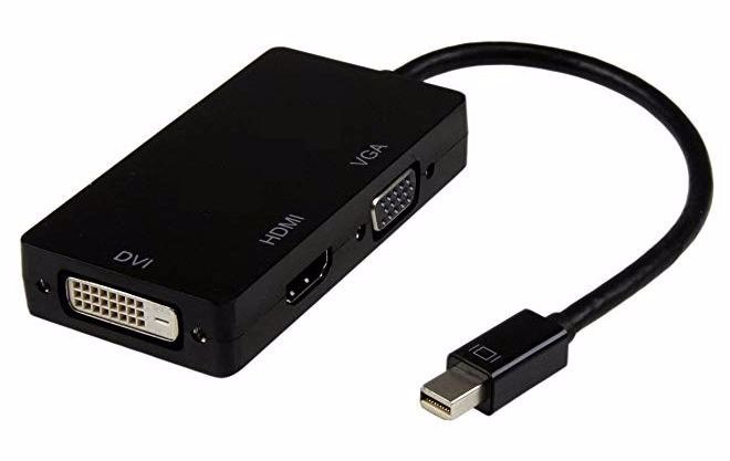 8Ware Mini Display Port DP To Dvi/Hdmi/Vga Adapter