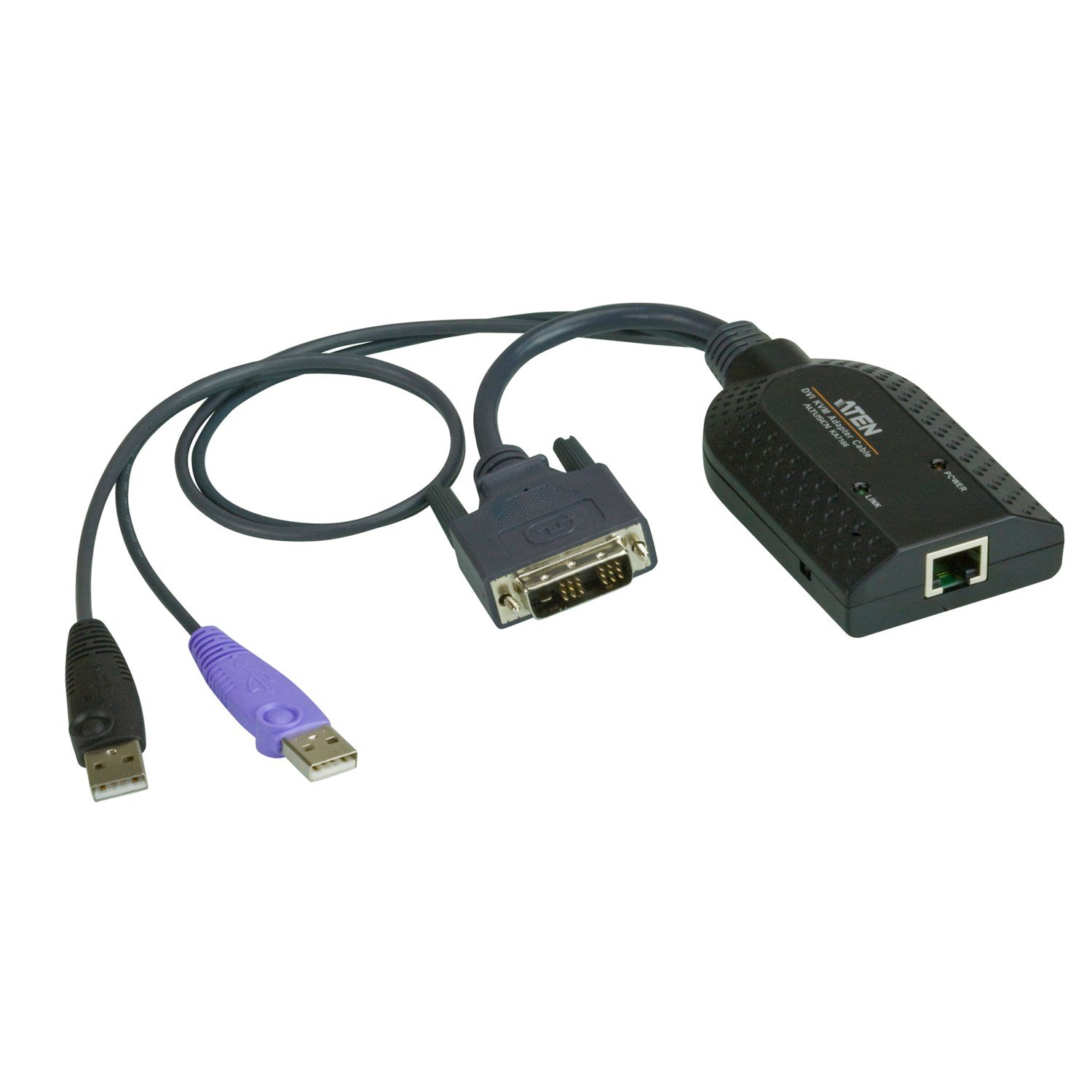 ATEN DVI-D/RJ-45/USB KVM Cable - 1