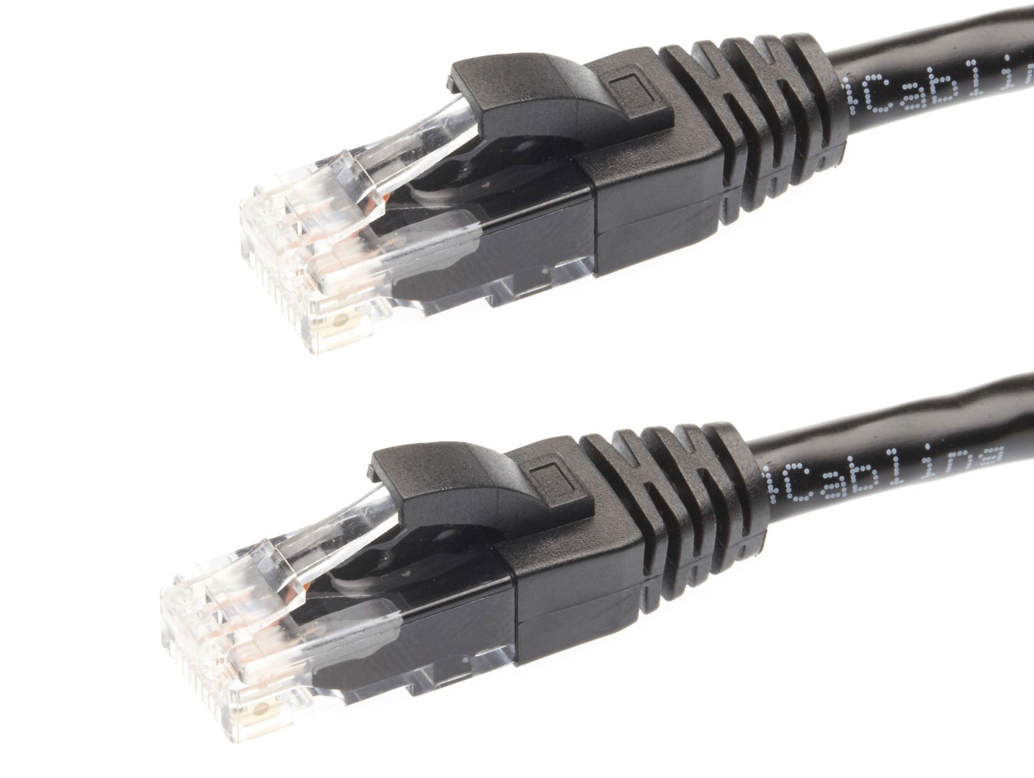 4Cabling 1M Cat 5E Ethernet Network Cable. Black