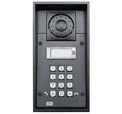 2N IP Force 1 Button Keypad - No Camera 01336-001