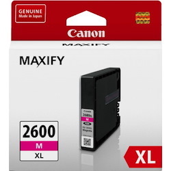 Canon PGI2600XLM Original High Yield Inkjet Ink Cartridge - Magenta Pack
