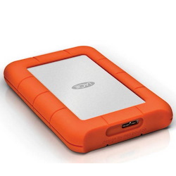 LaCie Seagate 2TB Rugged Mini Portable Usb 3.0, Usb-C Cable. External HDD Lac9000298, 2 Years Warranty