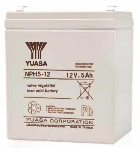 YUASA 12V 5AH Replacement Battery for APC RBC140 UPS