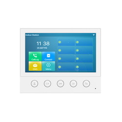 Fanvil I53w Indoor Sip Station, 6 Sip Lines, 5 Buttons, PoE, 7' Colour Touch Screen, Linux, Onvif, 2Yr Warranty