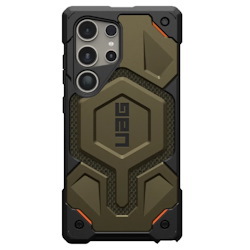 Uag Monarch Pro Magnetic Kevlar Samsung Galaxy S24 Ultra 5G (6.8') Case - Elemental Green (21441611397B), 25 FT. Drop Protection(7.6M),Multiple Layers