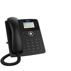 Snom D717 4 Line Professional Ip Phone, Gbit Port & 1 Usb Port, 4 Context-Sensitive Function Keys, Wideband Audio