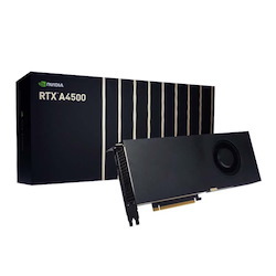 Leadtek nVidia Quadro RTX A4500 20GB Workstation Graphics Card GDDR6, Ecc, 4X DP 1.4, PCIe Gen 4 X 16, 200W, Dual Slot Form Factor, VR Ready