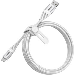 OtterBox Usb-C To Usb-A Premium Cable (2M) - White (78-52668), Usb 2.0, 3 Amps (60W), Bend/Flex-Tested 10K Times, Braided Nylon, Ultra Rugged