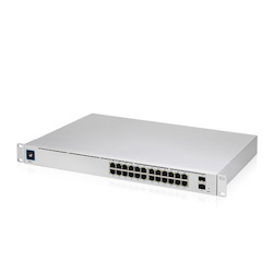 Ubiquiti USW-Pro-24-POE Gen2 UniFi 24 Port Gigabit Switch With 802.3BT PoE, Layer3 Features And SFP+