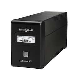 PowerShield Defender 650Va / 390W Line Interactive Ups With Avr, 2 X Australian Outlets And User Replaceable Batteries.