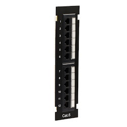 4Cabling 12 Port Cat 6 Wall Mount Patch Panel