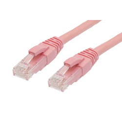 4Cabling 2.5M RJ45 Cat6 Ethernet Cable. Pink