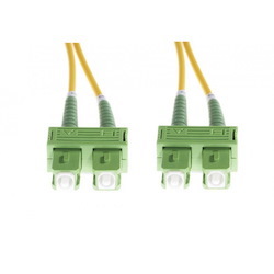 4Cabling 0.5M Sc/Apc-Sc/Apc Os1 / Os2 Singlemode Fibre Optic Duplex Cable