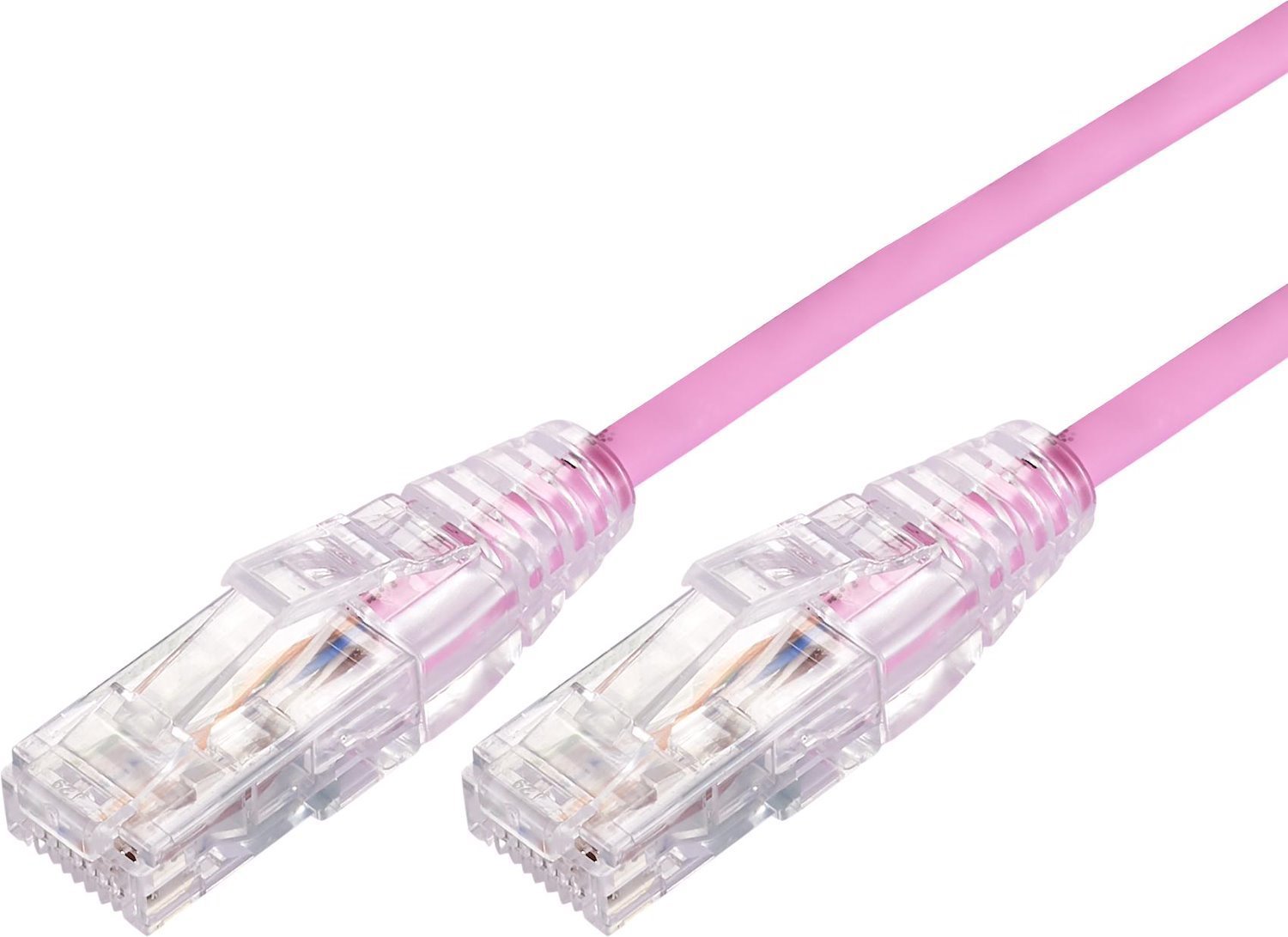 Comsol 1.5M RJ45 Cat 6A Ultra Thin Patch Cable - Pink