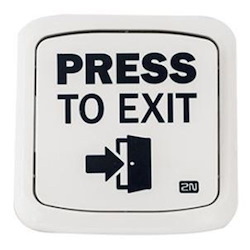 2N Exit Button (Suitable For Helios Ip Vario/Force With Card Reader Or Any Model