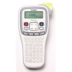 Brother PTH105 Accent Labeller Handheld, White/Grey 3.5-12MM