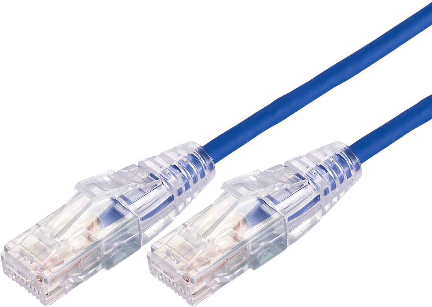 Comsol 0.5M RJ45 Cat 6A Ultra Thin Patch Cable - Blue