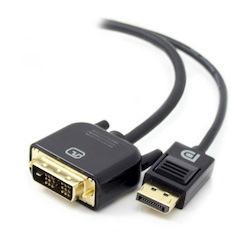 Alogic Smartconnect 1M DisplayPort To Dvid Cable Male To Male