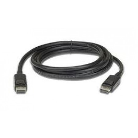 Aten 3M DisplayPort Cable Support 4K Uhd, Up To 3840 X 2160 @ 60Hz. 28 Awg Copper Wire Construction For High-Definition Media Connections