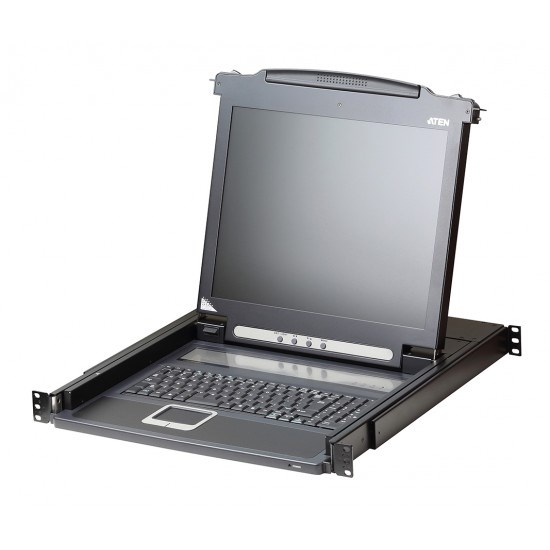 Aten Slideaway 17" PS/2 Vga LCD Console - [ Old Sku: Cl-1000Ma ]