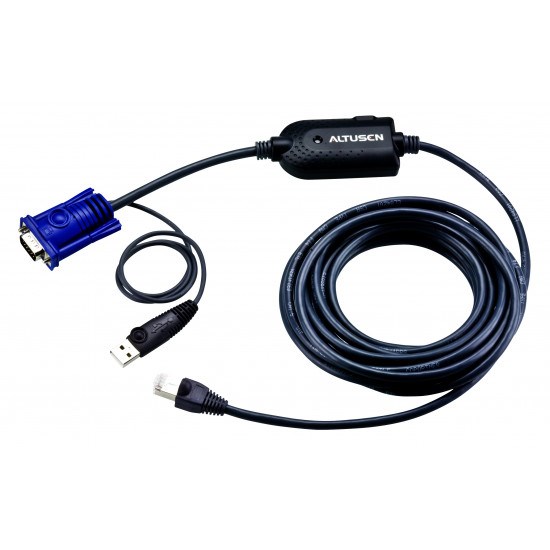 Aten Vga Usb KVM Adapter - 4.5M Cable - [ Old Sku: Ka7970 ]