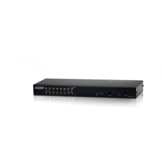 Aten 1-Console High Density Cat5 KVM Over Ip 16 Port .