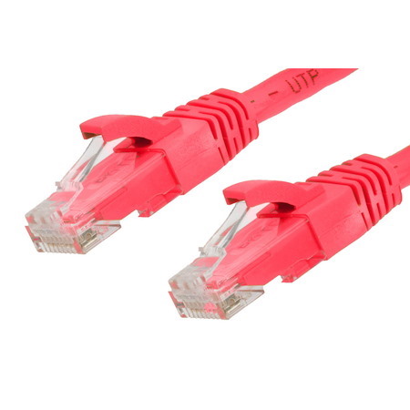 4Cabling 2M Cat 6 Ethernet Network Cable: Red