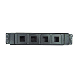Elsafe PB Series 4 Data Punch Outs Frame & Face Plates Black