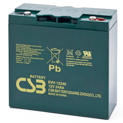 CSB Battery 12V 24Ah Evx / Evh Series (Agm Deep Cycle)
