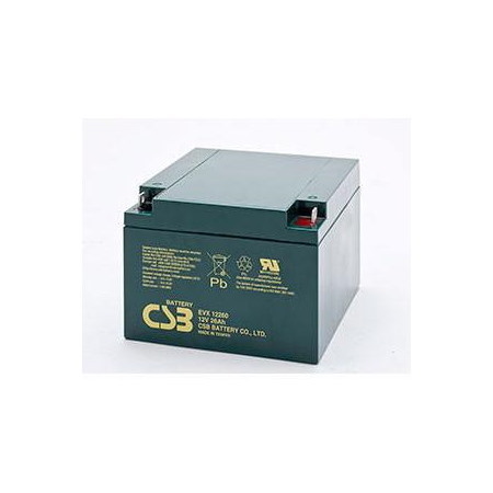 CSB Battery 12V 26Ah Evx / Evh Series (Agm Deep Cycle)