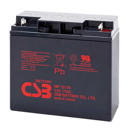 CSB Battery 12V 17Ah GP Series (5 Years Design Life General Purpose)