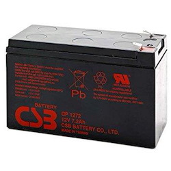 CSB Battery 12V 7.2Ah GP Series (5 Years Design Life General Purpose)