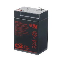 CSB Battery 6V 4.5Ah GP Series (5 Years Design Life General Purpose)