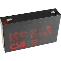 CSB Battery 6V 9Ah GPL / HRL Series ( 8 Years Design Life General Purpose)