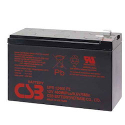 CSB Battery 12V 460W @ 5 Mins Ups Series (High Rate Discharge)