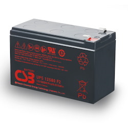 CSB Battery 12V 580W @ 5 Mins Ups Series (High Rate Discharge)