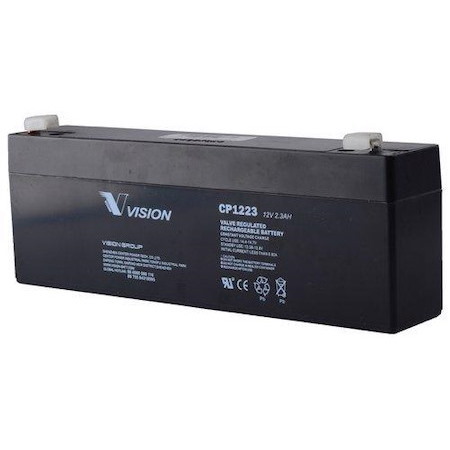 Vision CP1223C Replacement Battery 12V 2.3Ah Sealed Rechargeable