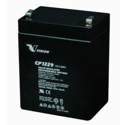 Vision CP1229 Battery 12V 2.9Ah Sealed Rechargeable Valve Regulated