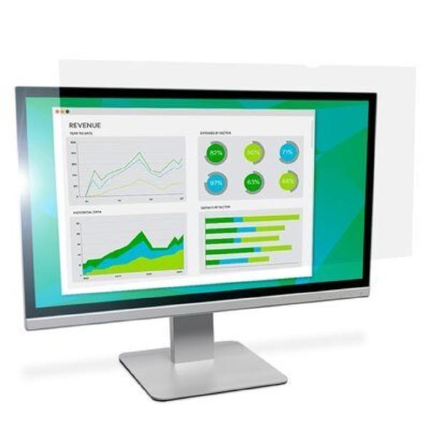 3M Anti Glare Filter For 23.8" Monitor With Adhesive Strips And Slide Mounts, 16:9