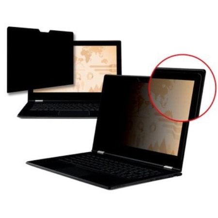 3M Touch Privacy Filter For 15.6" Full Screen Laptop With 3M Comply Flip Attach, 16:9