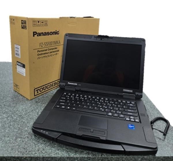 Panasonic Toughbook 55 MK2 I5-1145G7, 8GB 3200Mhz, 256GB SSD Opal, 14" FHD, Touchscreen, High Brightness, Wcam, 4G W/ 30 Point GPS, W10P, 3YR Warranty