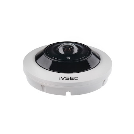 Ivsec Dome Ip Camera 12MP 360 Fisheye 25FPS 9MP Poe Ip66 5M Ir 2 Way Audio