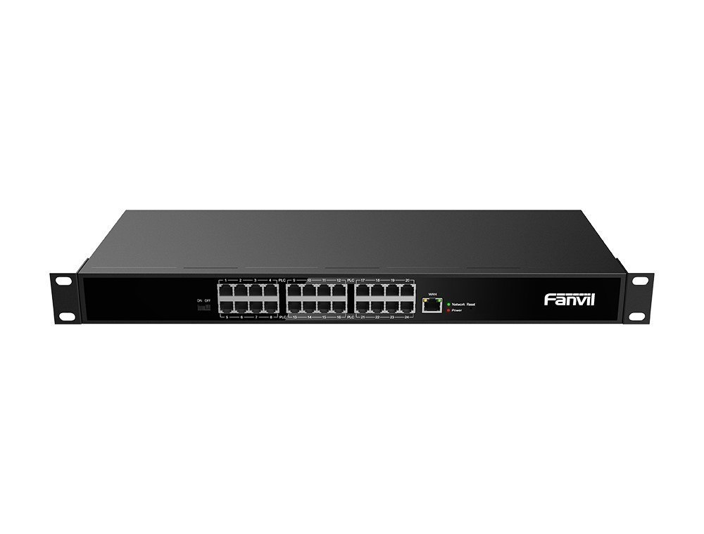 Fanvil PN24 2-Wire PoE Switch, Plug & Play, Built-In Power Supply, Built-In Mode Wwitch, Scenario Office Community Hotel Renovation Of An Old Building