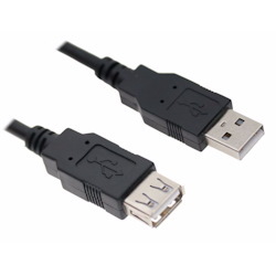 Astrotek Usb 2.0 Extension Cable 30CM - Type A Male To Type A Female Transparent Colour RoHS ~Cbat-Usb2-Aa-1.8M