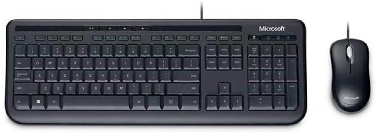 Ensemble clavier / souris filaire Microsoft Desktop 600 FR