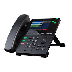 Téléphone Digium D62, 2-Line SIP avec voie HD, 2x Gig, lcd de 4.3po couleur, Icon Keys