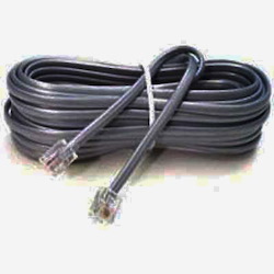 Oem RJ-11 Cable, Male To Male. Approximately 6 Foot. Note: May Not Be Exactly As Shown.