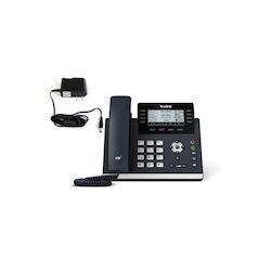 Yealink T43u VoIP Sip Telephone Kit Including 1 X T43u And 1 X Ps5v1200us Ac Power Supply.